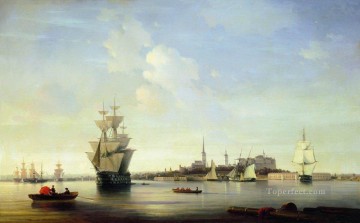 Ivan Konstantinovich Aivazovsky Painting - reval 1844 Romantic Ivan Aivazovsky Russian